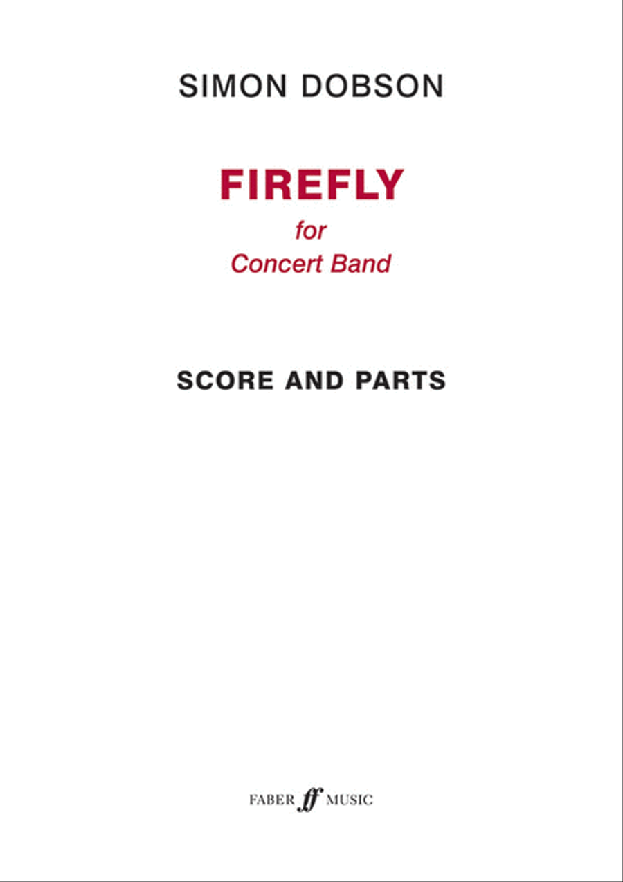 Firefly Concert Band scores gallery preview page 1