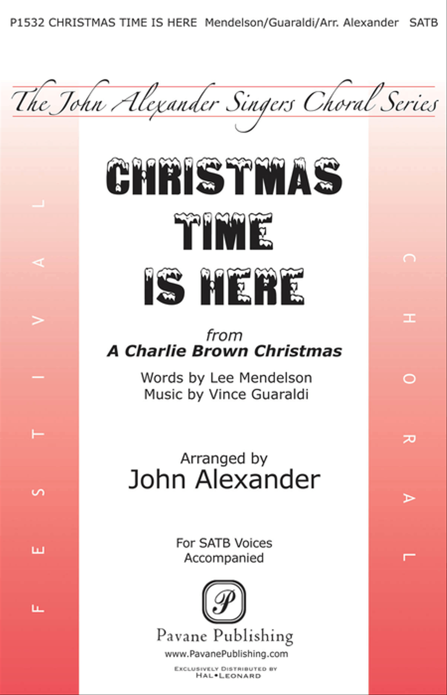 Christmas Time Is Here Christmas Time Is Here 4-Part scores gallery preview page 1