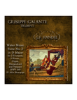 Water Music: Suite No. 2 in D Major for 2 Trumpets, 3 Horns, Organ, Harpsichord and Timpani. HWV 349