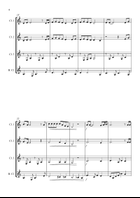 Bohemian Rhapsody Clarinet Quartet scores gallery preview page 4