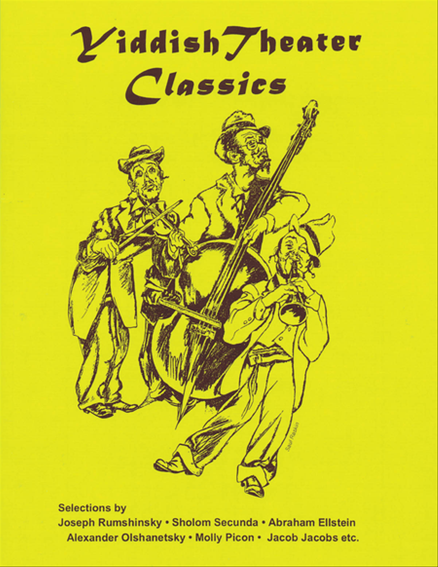 Yiddish Theater Classics Songbook Collection / Songbook scores gallery preview page 1
