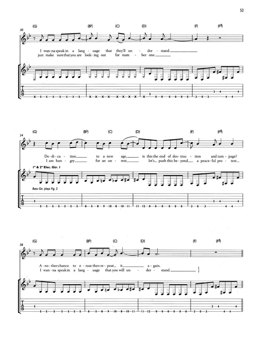 Unnatural Selection Unnatural Selection Acoustic Guitar scores gallery preview page 3