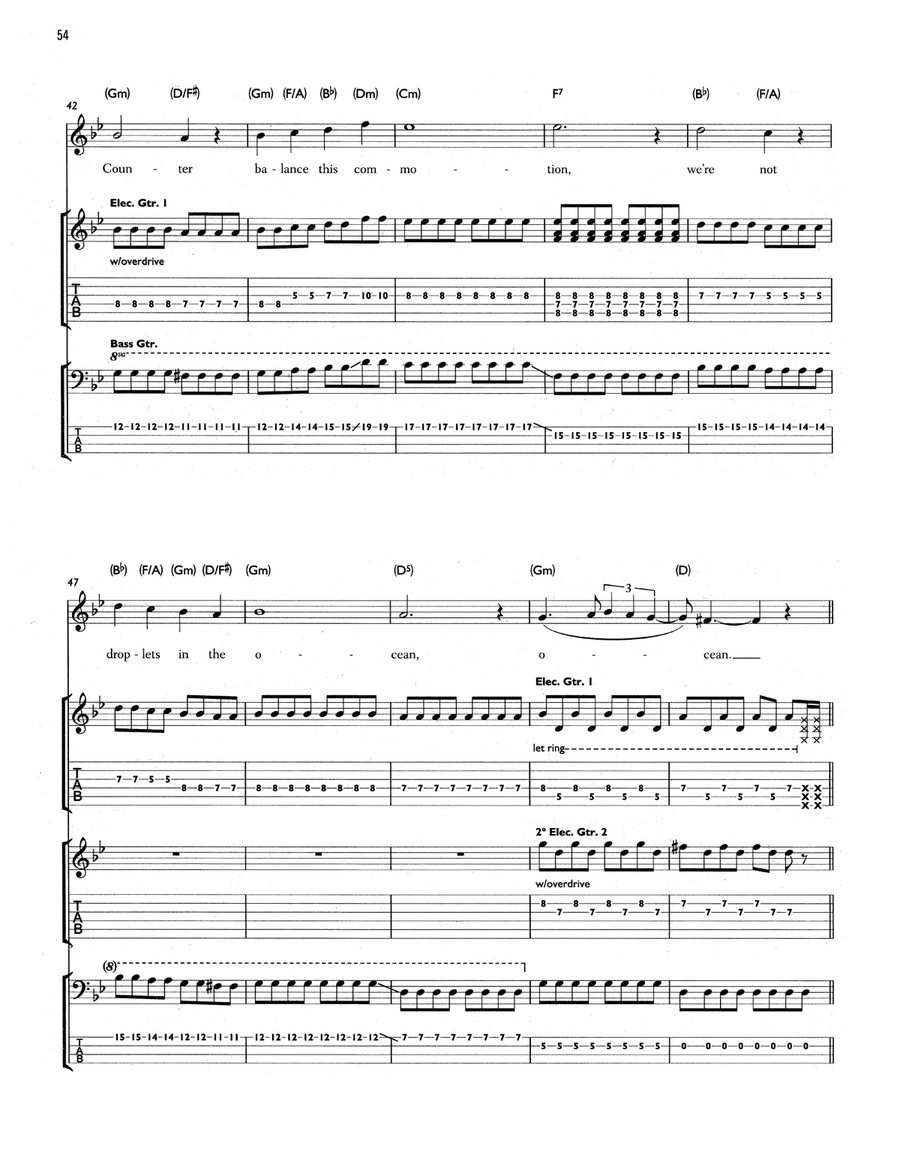 Unnatural Selection Unnatural Selection Acoustic Guitar scores gallery preview page 4