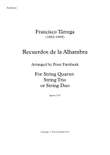 Recuerdos de la Alhambra