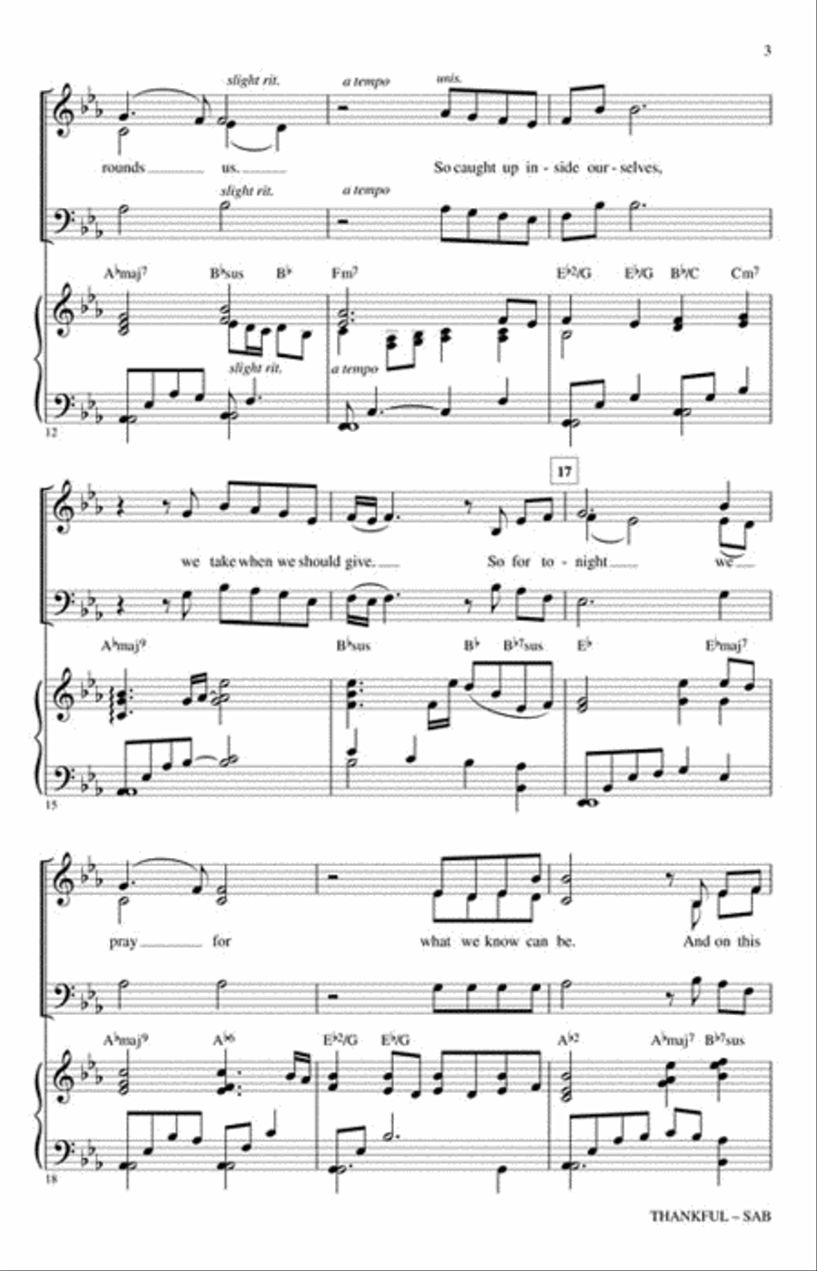 Thankful 3-Part scores gallery preview page 3