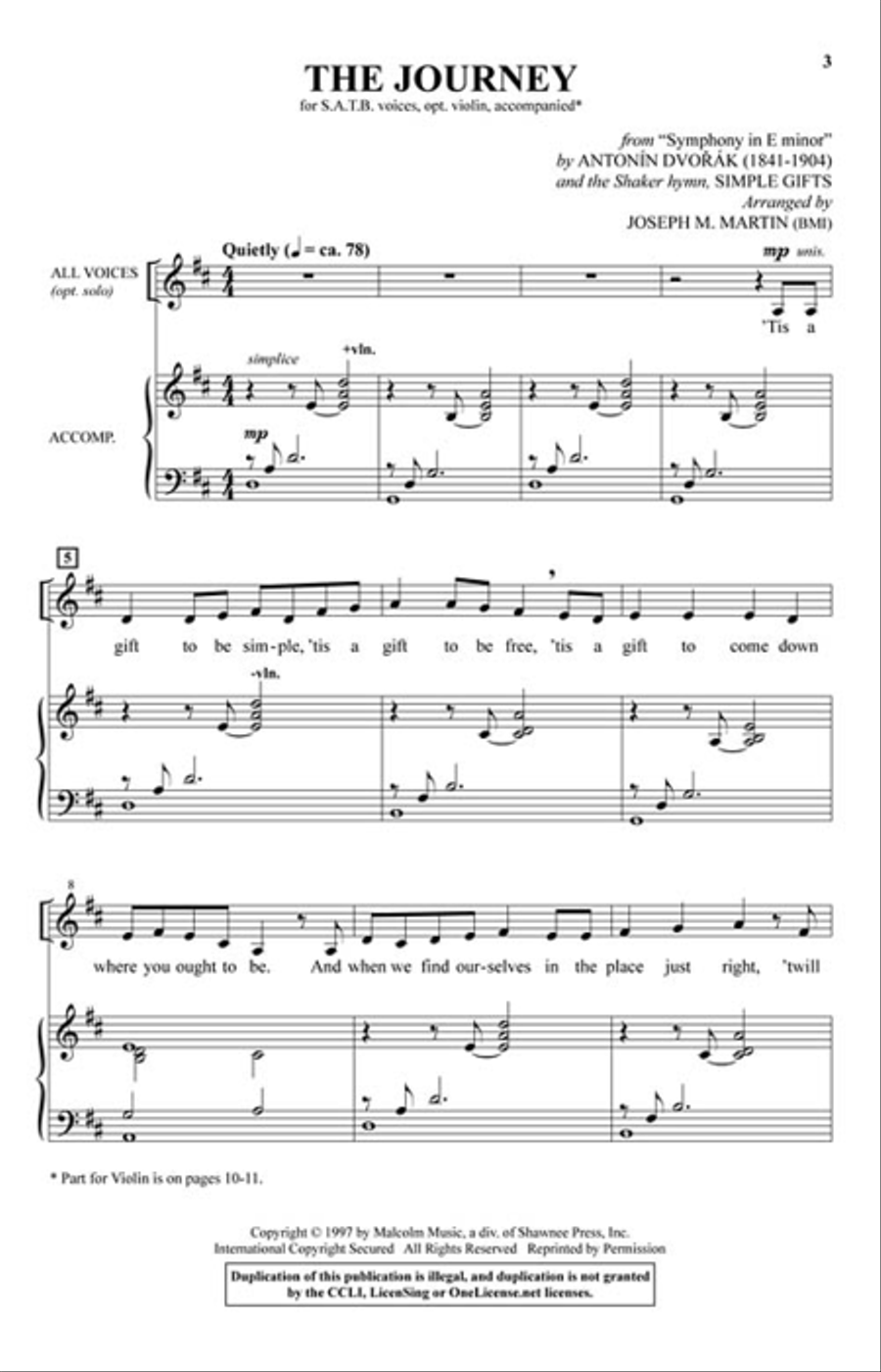 The Journey The Journey 4-Part scores gallery preview page 3