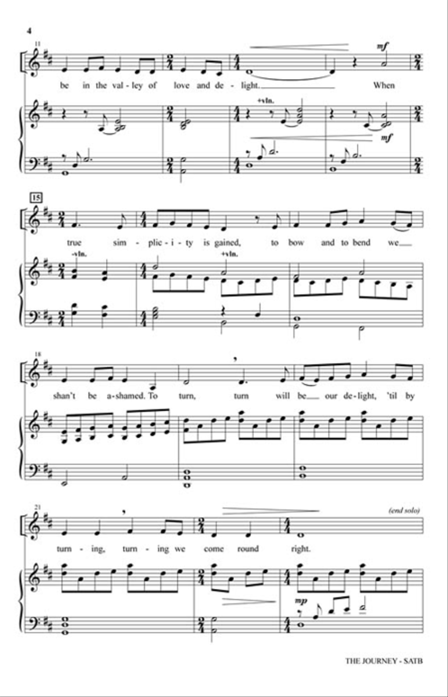 The Journey The Journey 4-Part scores gallery preview page 4