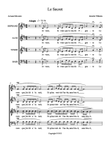 Le Secret SATB Jennifer R. Tibbetts