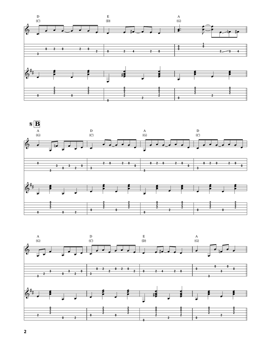 Dill Pickle Rag Dill Pickle Rag Acoustic Guitar scores gallery preview page 2