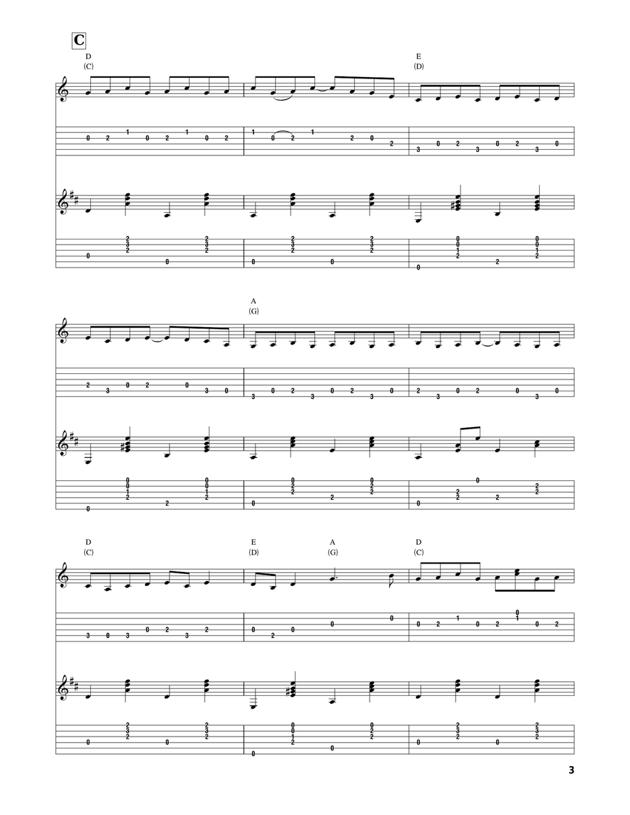 Dill Pickle Rag Dill Pickle Rag Acoustic Guitar scores gallery preview page 3