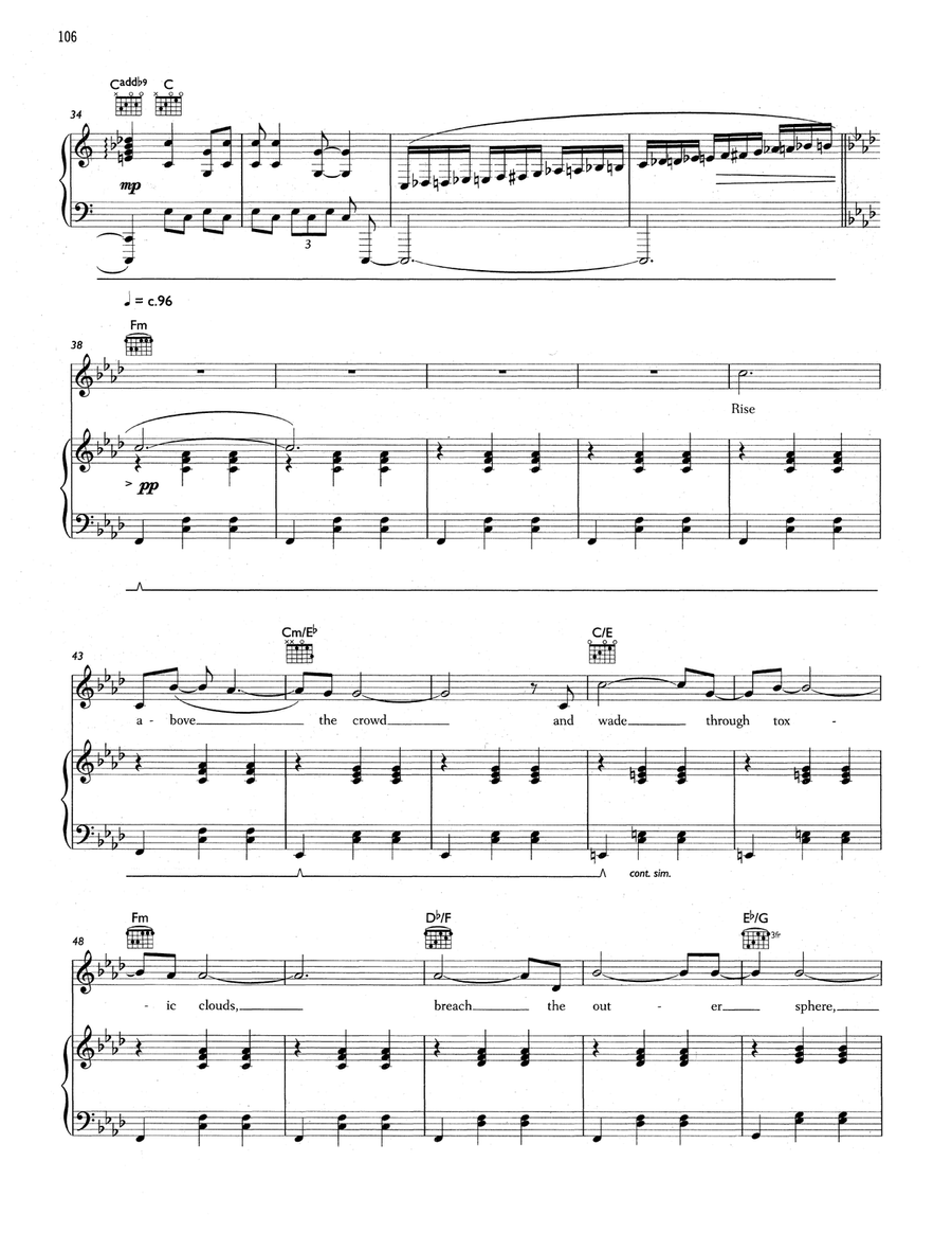 Exogenesis: Symphony Part II (Cross Pollination) Acoustic Guitar scores gallery preview page 3