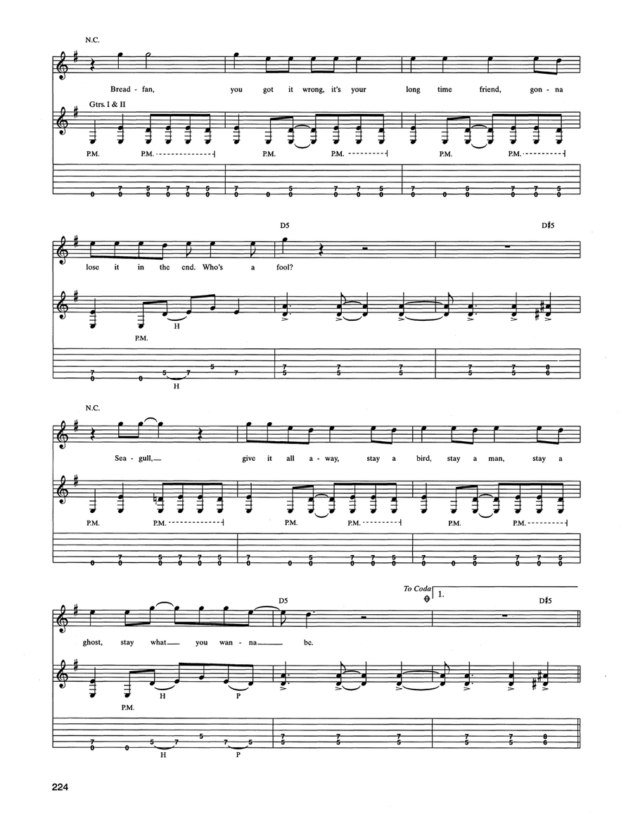 Breadfan Breadfan Acoustic Guitar scores gallery preview page 3