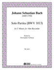Partita in C minor for Solo Instrument (BWV 1013)