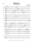 Holst - Mercury, The Winged Messenger for 14-part Brass Ensemble, Timpani & Glockenspiel, arranged b mini preview