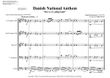 Danish National Anthem (Der er et yndigt land) for Brass Quintet (World National Anthem Series)