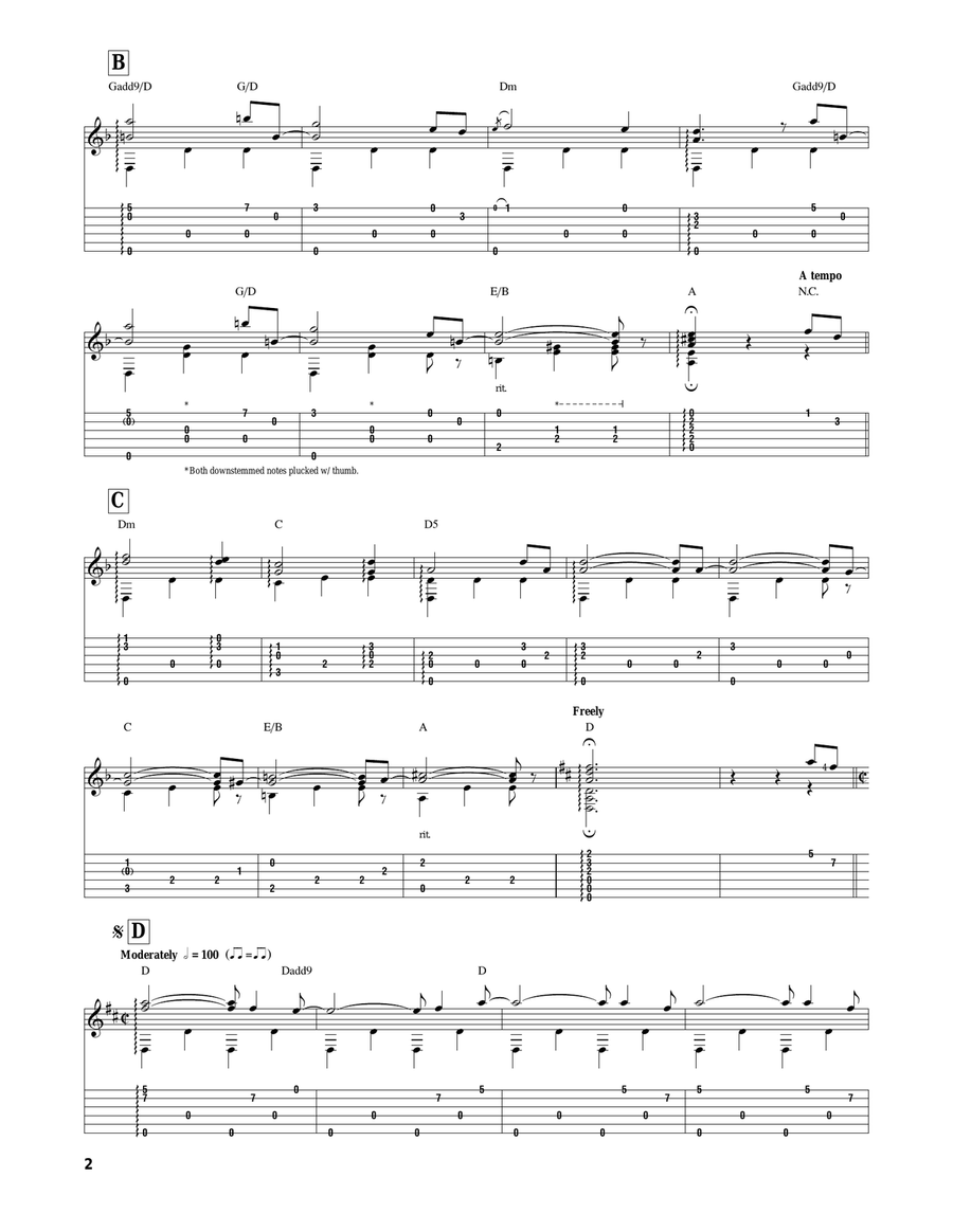 When The Springtime Comes Again Acoustic Guitar scores gallery preview page 2