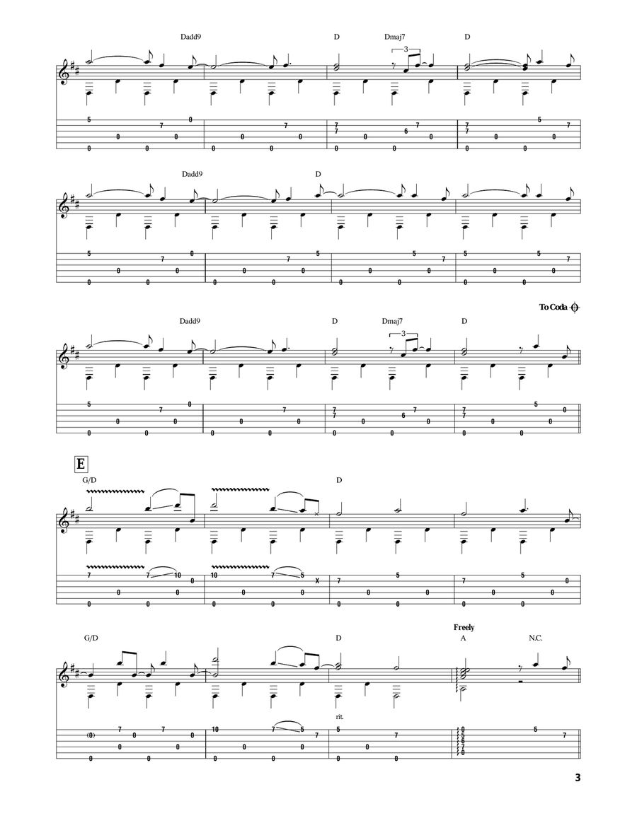 When The Springtime Comes Again Acoustic Guitar scores gallery preview page 3