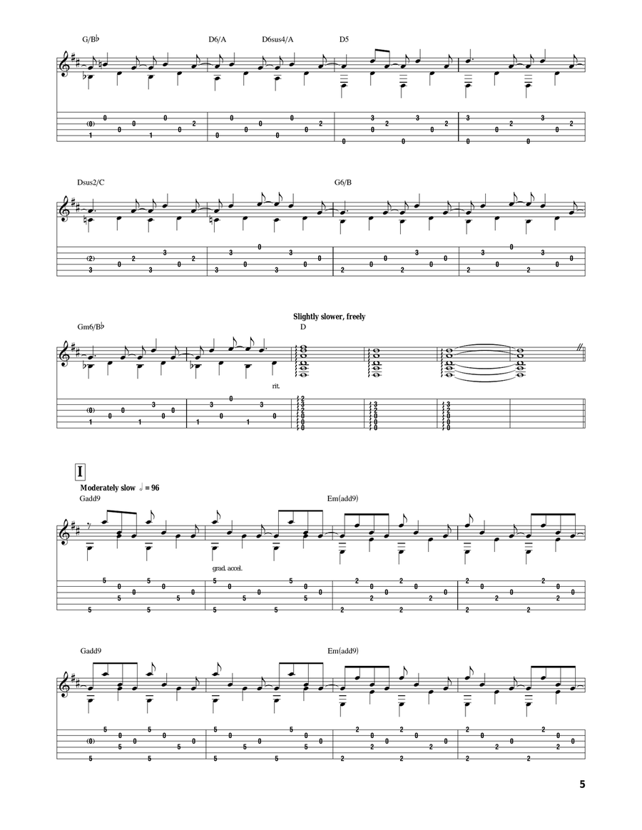 When The Springtime Comes Again Acoustic Guitar scores gallery preview page 5