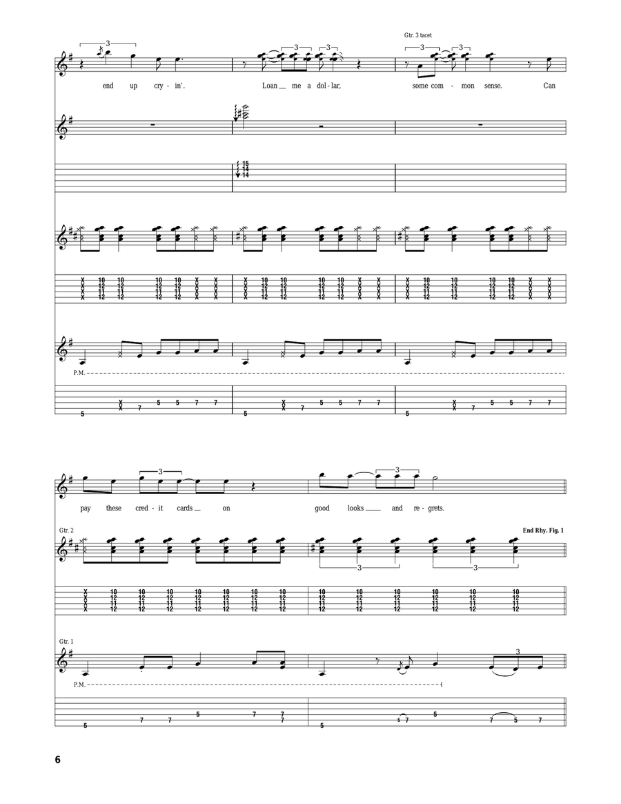 Livin' Easy Livin' Easy Acoustic Guitar scores gallery preview page 6