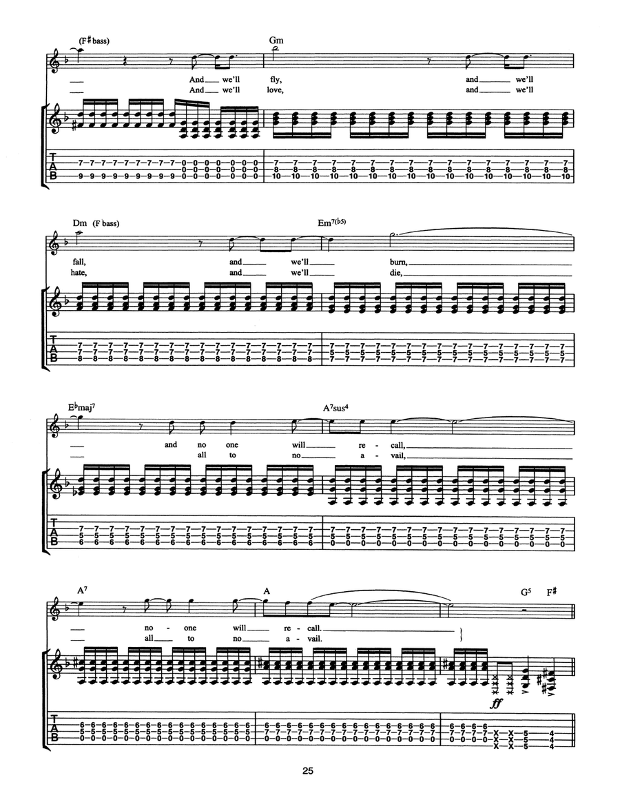 Stockholm Syndrome Stockholm Syndrome Acoustic Guitar scores gallery preview page 5
