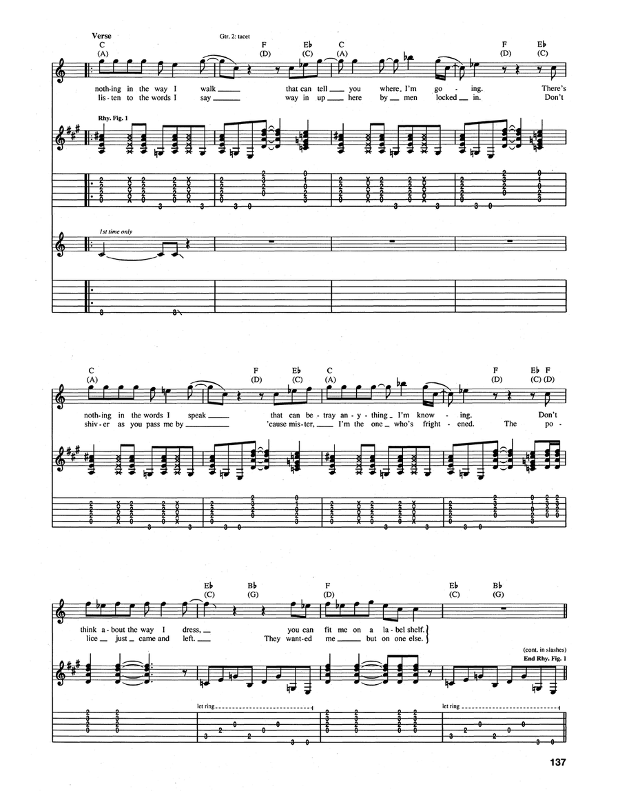 I Don't Even Know Myself I Don't Even Know Myself Acoustic Guitar scores gallery preview page 2