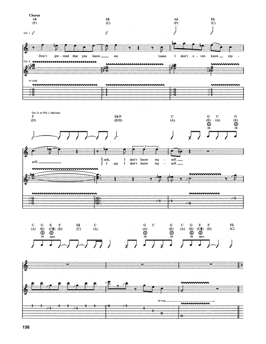 I Don't Even Know Myself I Don't Even Know Myself Acoustic Guitar scores gallery preview page 3