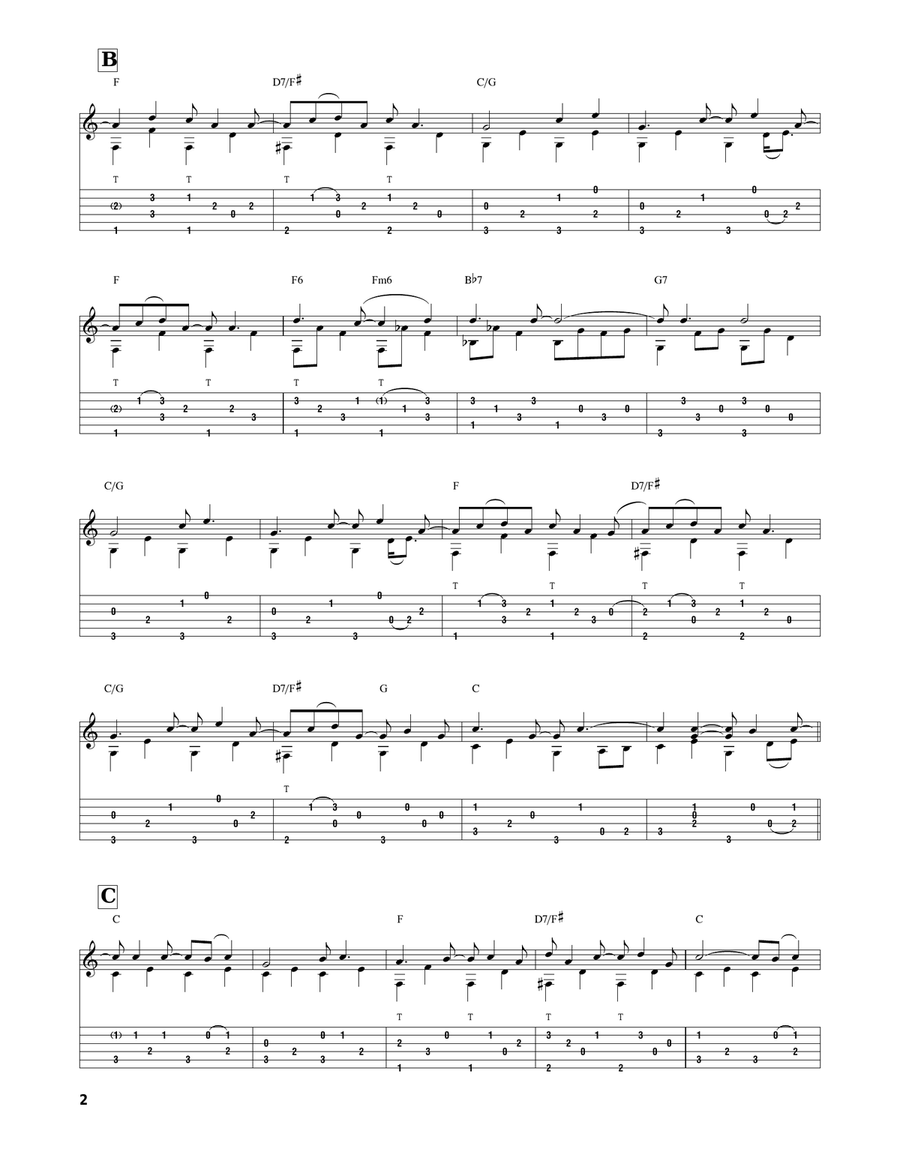 Assassination Of Stephan Grossman Acoustic Guitar scores gallery preview page 2