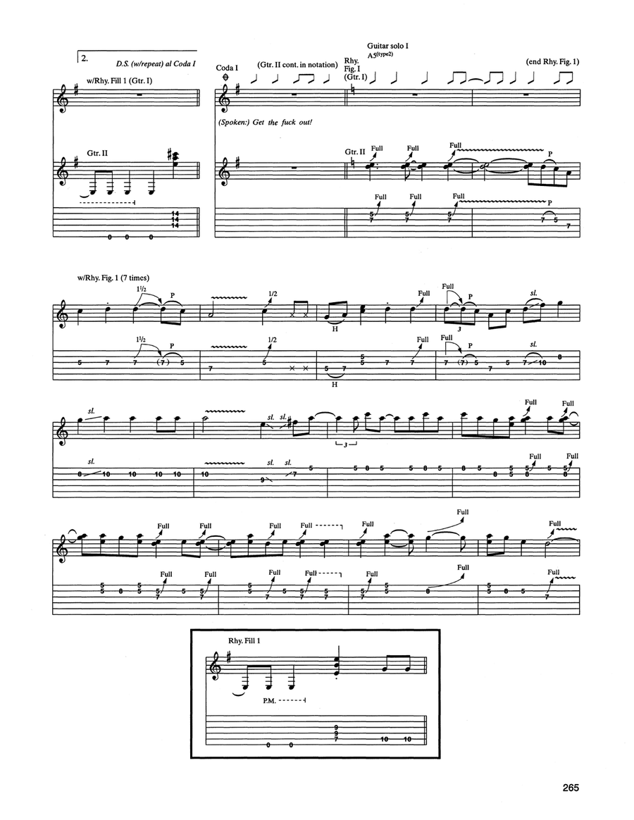 Overkill Overkill Acoustic Guitar scores gallery preview page 3
