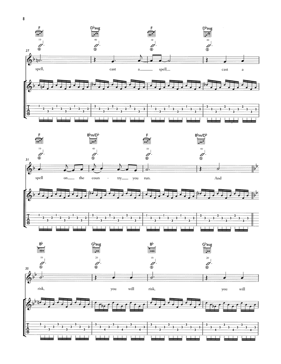 Take A Bow Acoustic Guitar scores gallery preview page 3