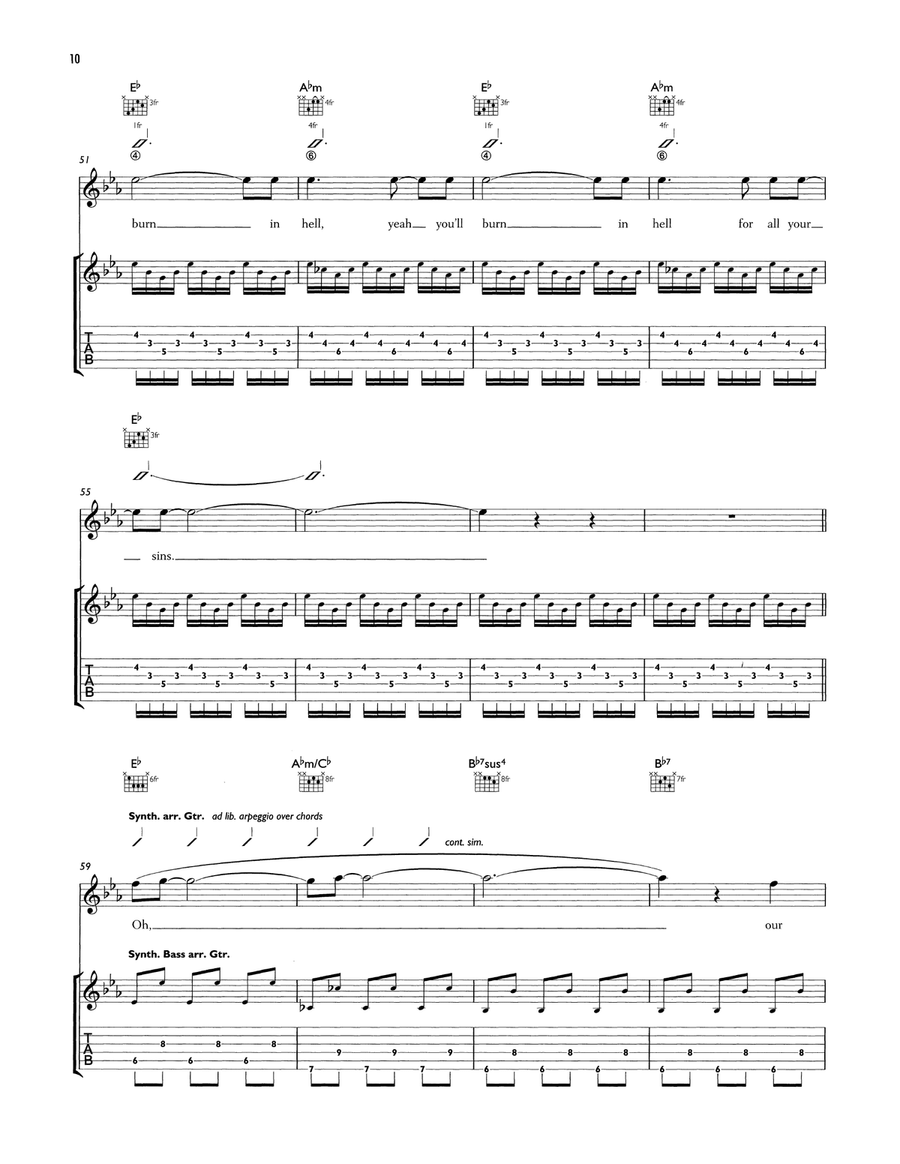 Take A Bow Acoustic Guitar scores gallery preview page 5