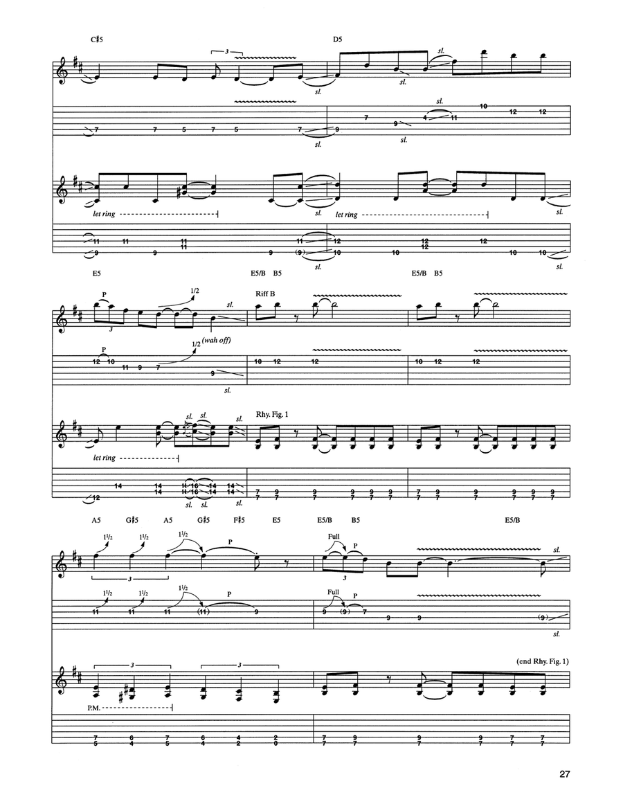 Sabbra Cadabra Sabbra Cadabra Acoustic Guitar scores gallery preview page 3