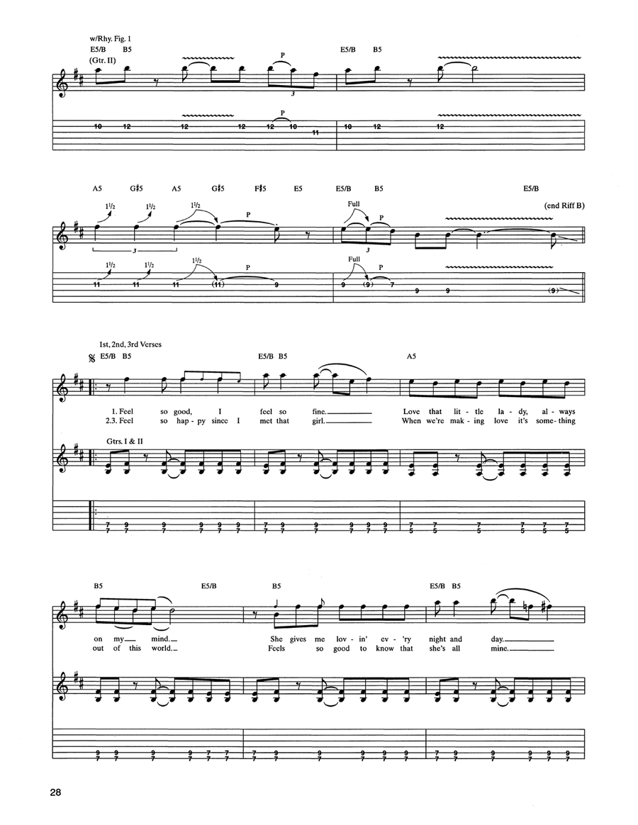 Sabbra Cadabra Sabbra Cadabra Acoustic Guitar scores gallery preview page 4
