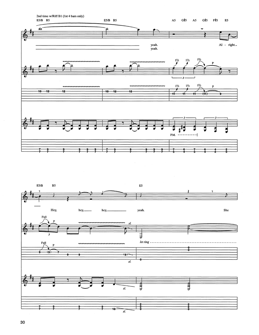 Sabbra Cadabra Sabbra Cadabra Acoustic Guitar scores gallery preview page 6
