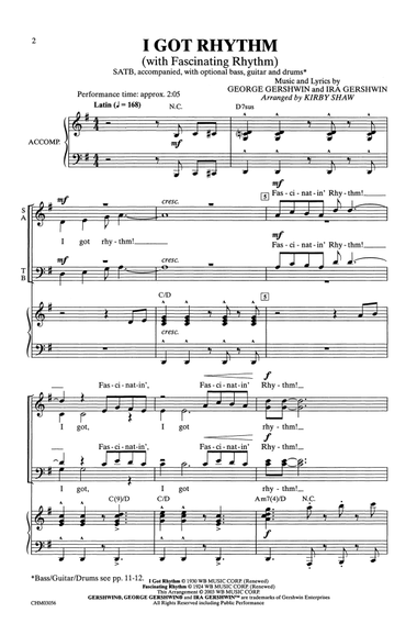 I Got Rhythm