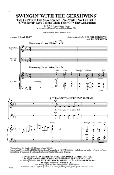 Swingin' with the Gershwins!