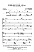 The Impossible Dream (from the musical Man of La Mancha)