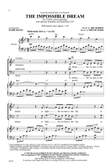 The Impossible Dream (from the musical Man of La Mancha)