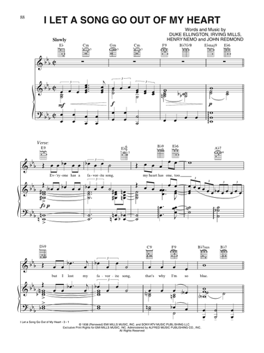 I Let a Song Go Out of My Heart