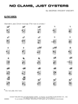 No Clams, Just Oysters: Guitar Chords