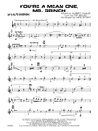 You're a Mean One, Mr. Grinch: E-flat Alto Saxophone