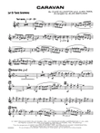Caravan: B-flat Tenor Saxophone