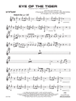 Eye of the Tiger: 1st B-flat Trumpet