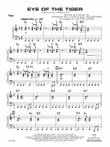 Eye of the Tiger: Piano Accompaniment