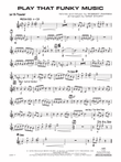 Play That Funky Music: 1st B-flat Trumpet