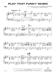 Play That Funky Music: Piano Accompaniment