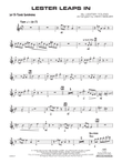 Lester Leaps In: B-flat Tenor Saxophone
