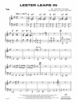 Lester Leaps In: Piano Accompaniment
