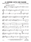 A Horse with No Name: 2nd E-flat Alto Saxophone