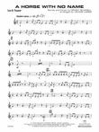 A Horse with No Name: 2nd B-flat Trumpet