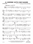 A Horse with No Name: 1st B-flat Clarinet